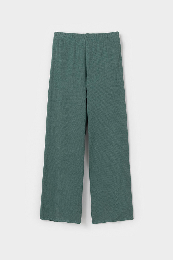 картинка Комлпект футболка и брюки из объемного трикотажа от магазина Одежда+