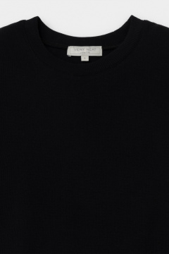 картинка Футболка из мягкого хлопка в рубчик от магазина Одежда+