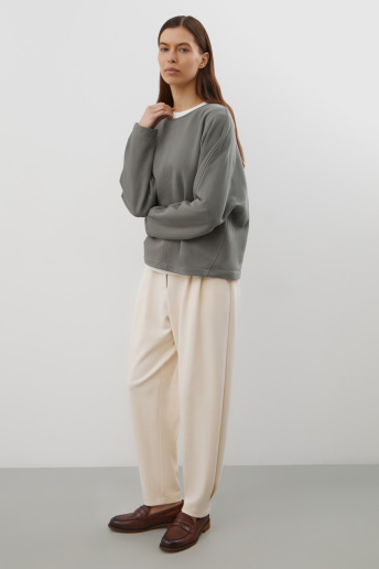 картинка Джемпер из футера от магазина Одежда+