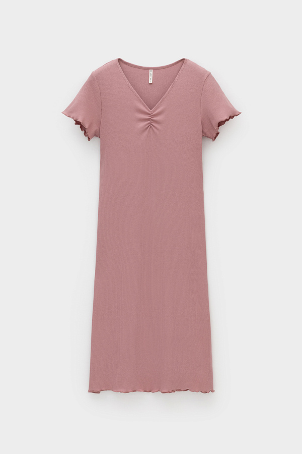 картинка Сорочка трикотажа в рубчик от магазина Одежда+