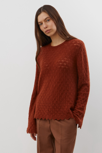 картинка Ажурный джемпер от магазина Одежда+