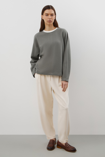 картинка Джемпер из футера от магазина Одежда+