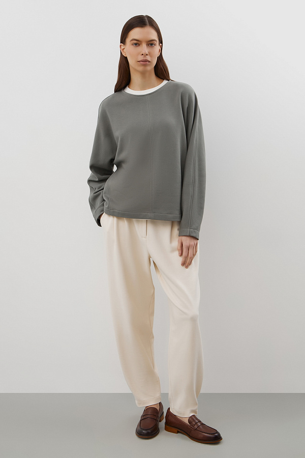 картинка Джемпер из футера от магазина Одежда+