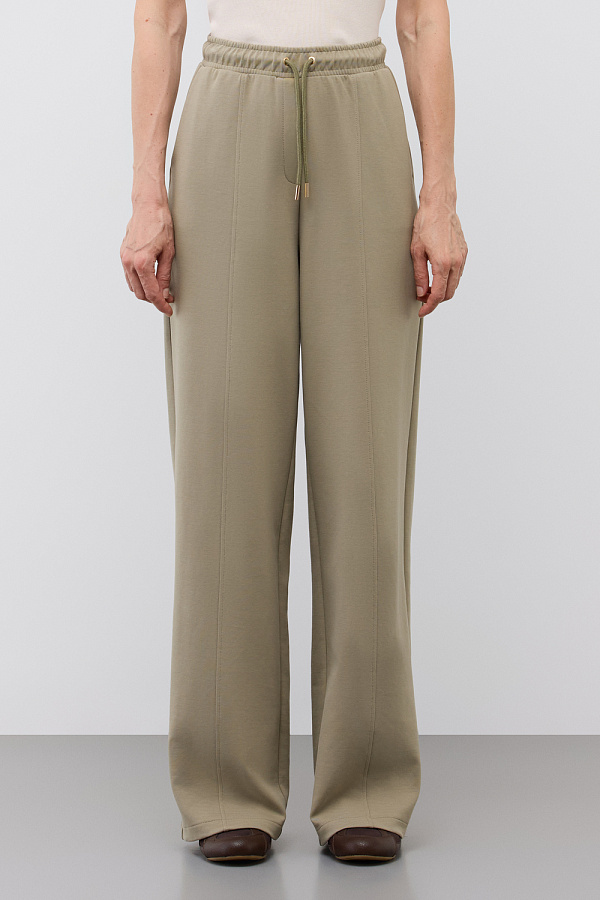 картинка брюки темно-оливковый от магазина Одежда+