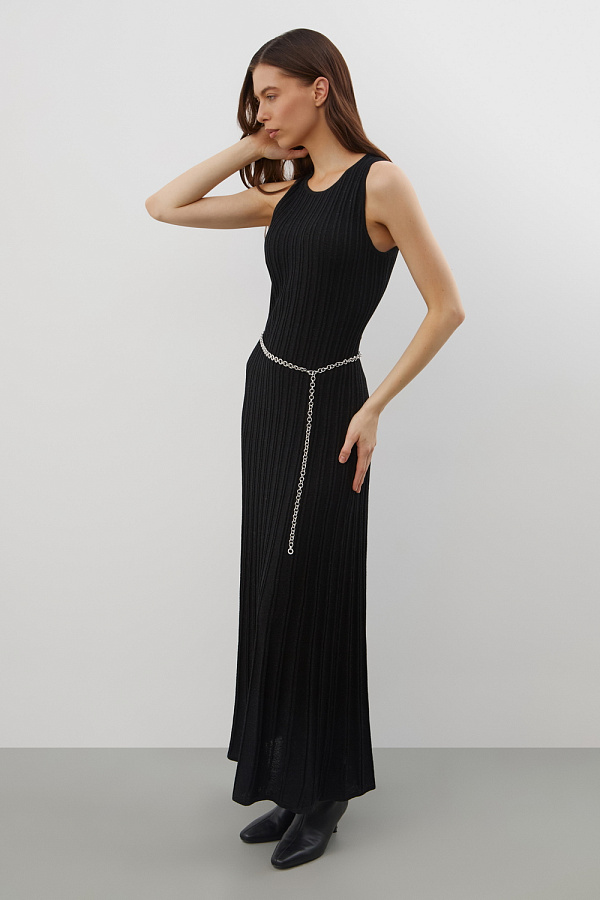 картинка Платье из вискозы с метанитом от магазина Одежда+