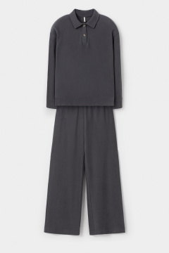 картинка Комплект джемпер и брюки с пич эффектом от магазина Одежда+