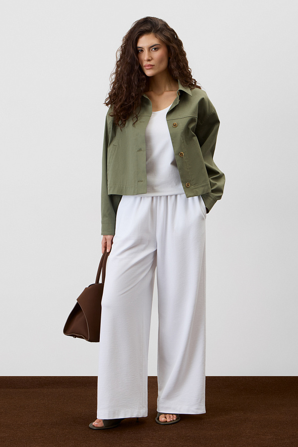 картинка Брюки из пике от магазина Одежда+