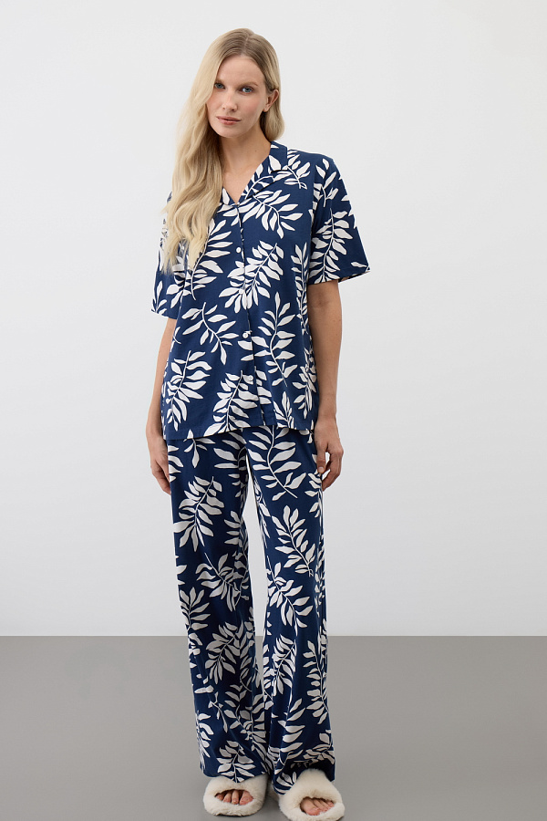 картинка Комплект рубашка и брюки из 100% хлопка от магазина Одежда+