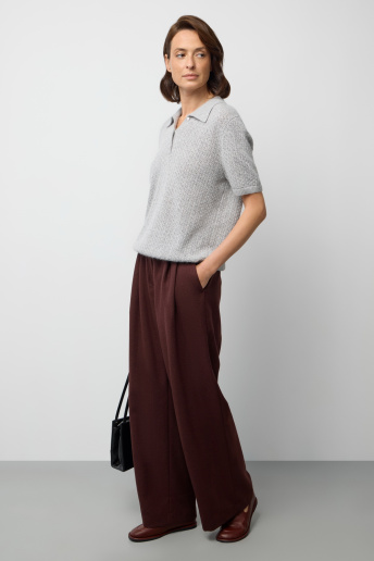 картинка Джемпер-поло с  шерстью енота от магазина Одежда+