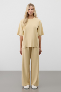 картинка Комплект футболка и брюки из вафельного хлопка от магазина Одежда+