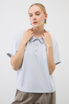 картинка Футболка-поло из премиального хлопка от магазина Одежда+