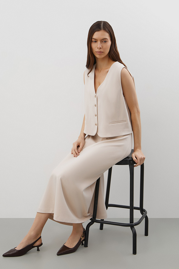 картинка Юбка из премиального трикотажа от магазина Одежда+