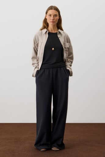 картинка Брюки из пике от магазина Одежда+