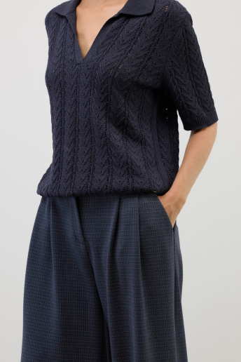 картинка Ажурный джемпер от магазина Одежда+