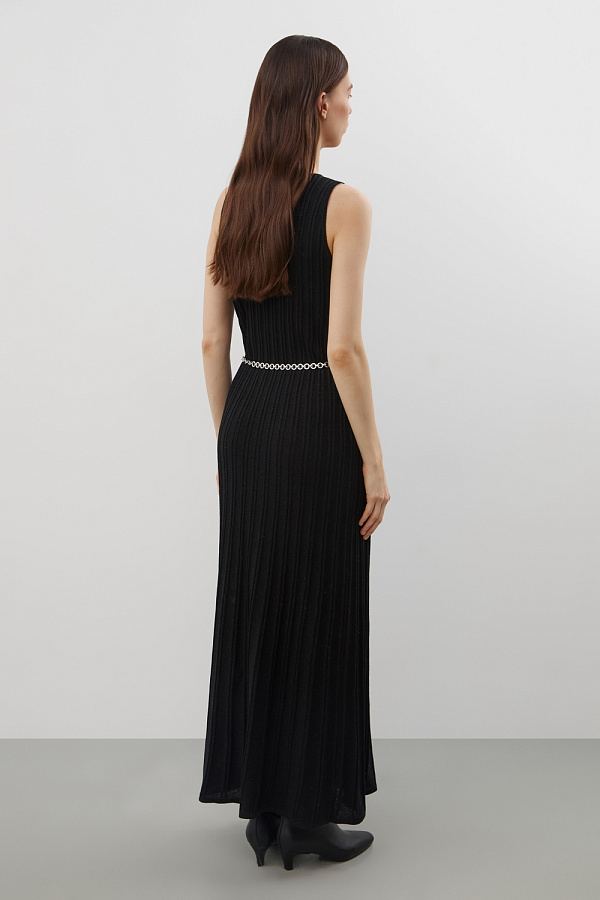 картинка Платье из вискозы с метанитом от магазина Одежда+