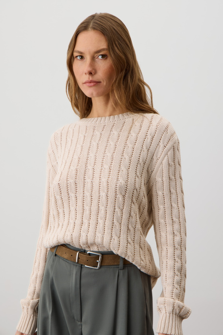 картинка Джемпер из хлопковой пряжи от магазина Одежда+