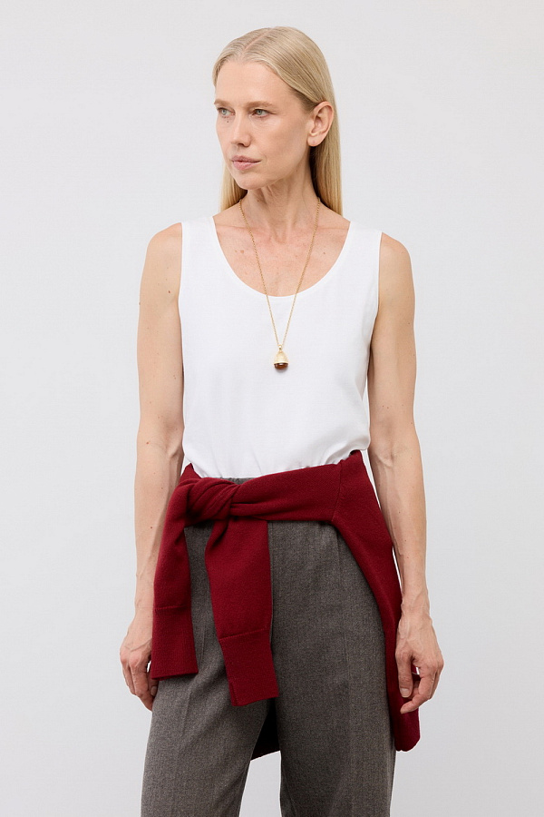 картинка Топ из мягкого хлопка от магазина Одежда+