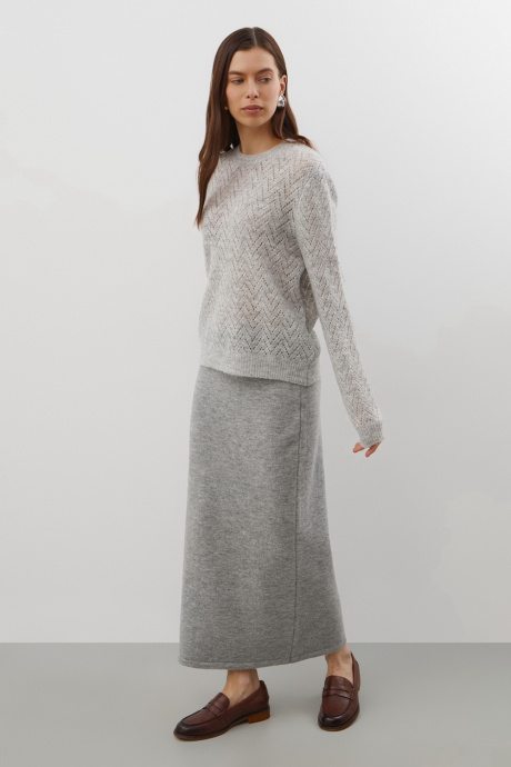 картинка Юбка из мохера и мериноса от магазина Одежда+