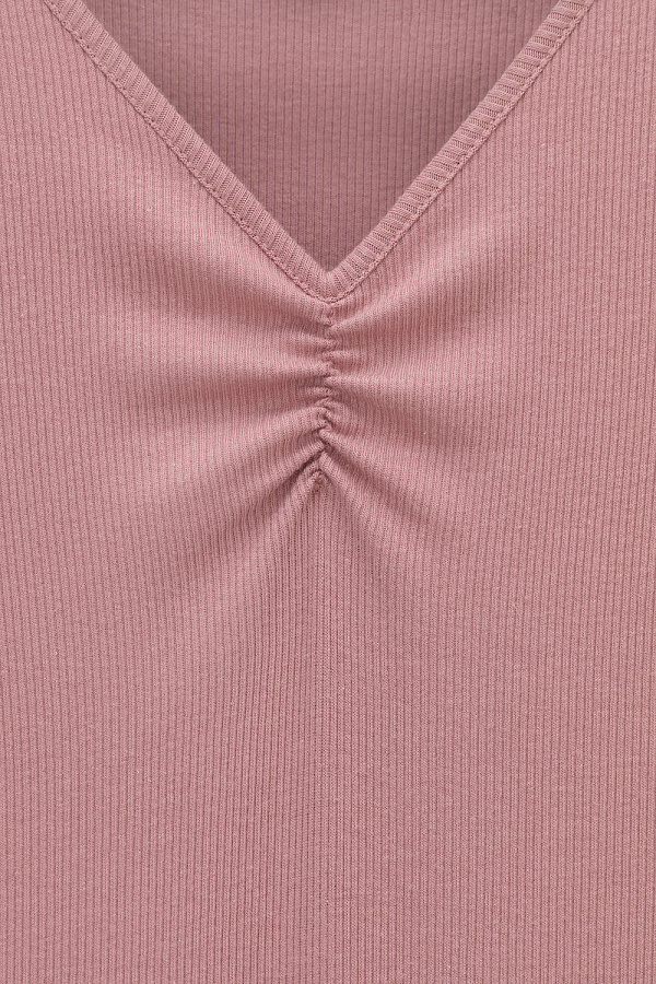 картинка Сорочка трикотажа в рубчик от магазина Одежда+