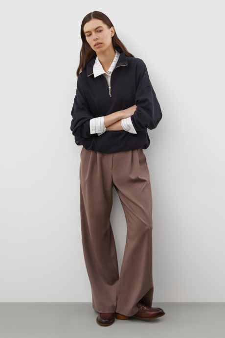 картинка Джемпер с воротником на молнии от магазина Одежда+