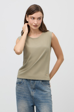 картинка Топ из хлопка от магазина Одежда+