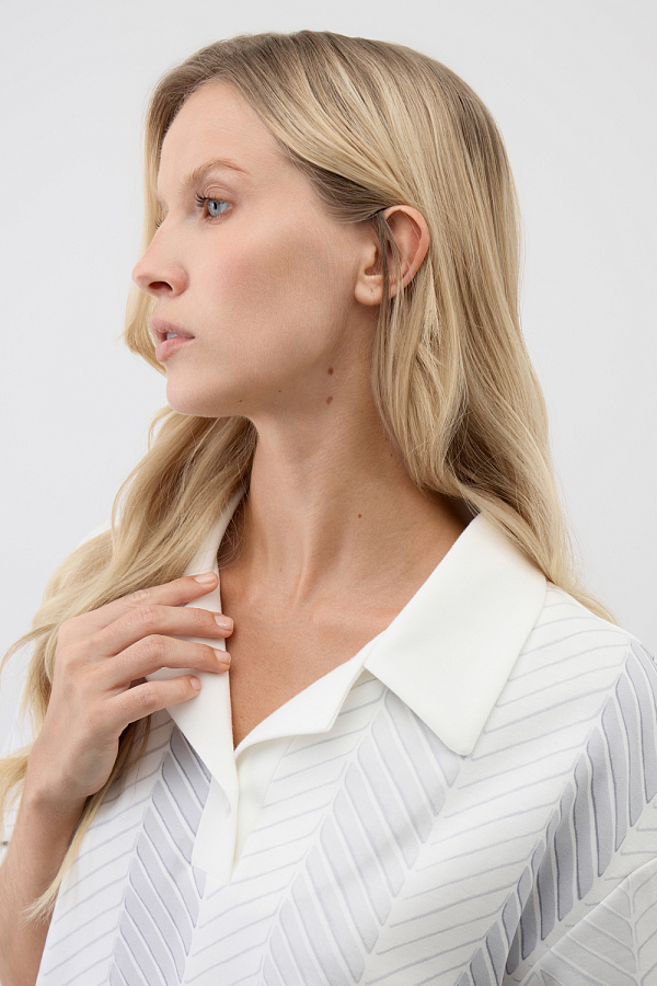 картинка Футболка-поло из премиального хлопка от магазина Одежда+