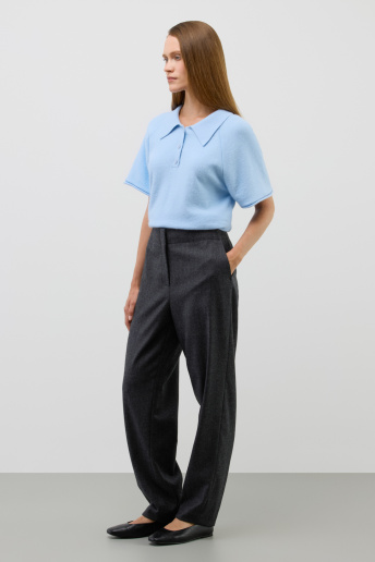 картинка Джемпер-поло с  шерстью ангоры от магазина Одежда+