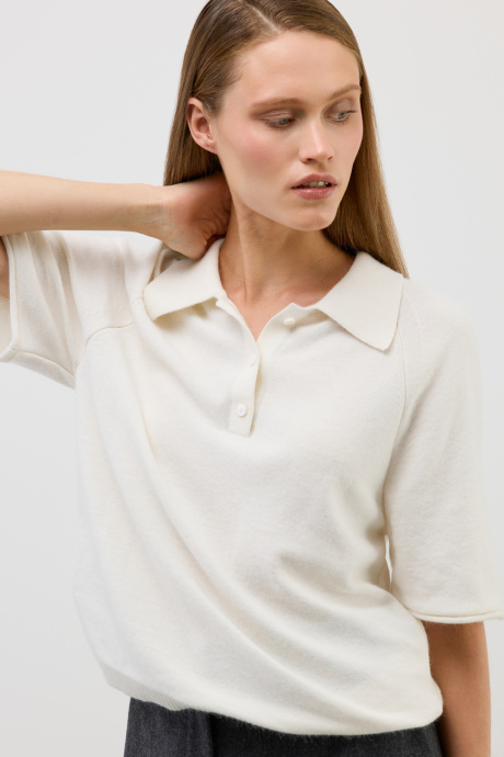 картинка Джемпер-поло с  шерстью ангоры от магазина Одежда+