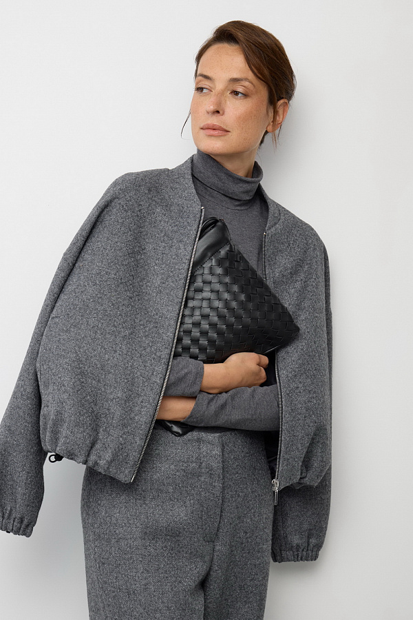 картинка Бомбер из фланели от магазина Одежда+