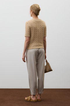 картинка Вязаный джемпер с коротким рукавом от магазина Одежда+