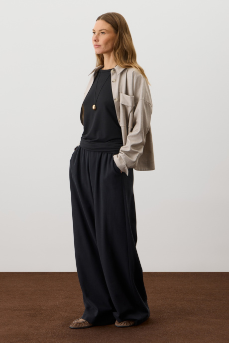 картинка Брюки из пике от магазина Одежда+