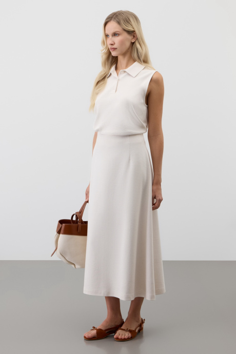 картинка Юбка из вафельного хлопка от магазина Одежда+